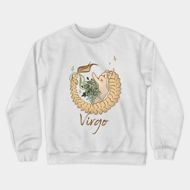 Virgo Crewneck Sweatshirt by HiPolly